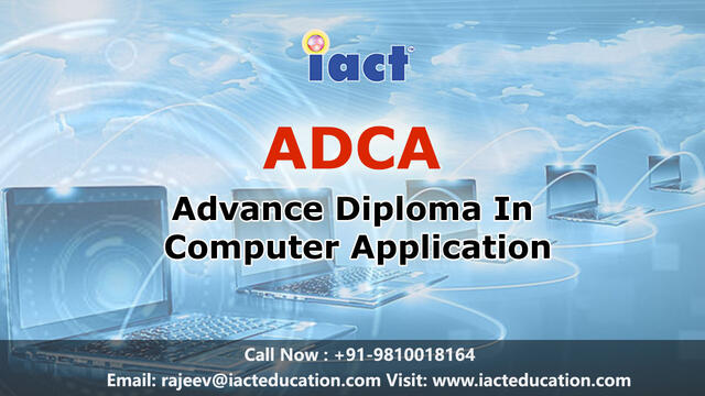 Advance Diploma In Computer Application